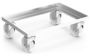 Plataforma rodante acero inoxidable Euronorm 600x400