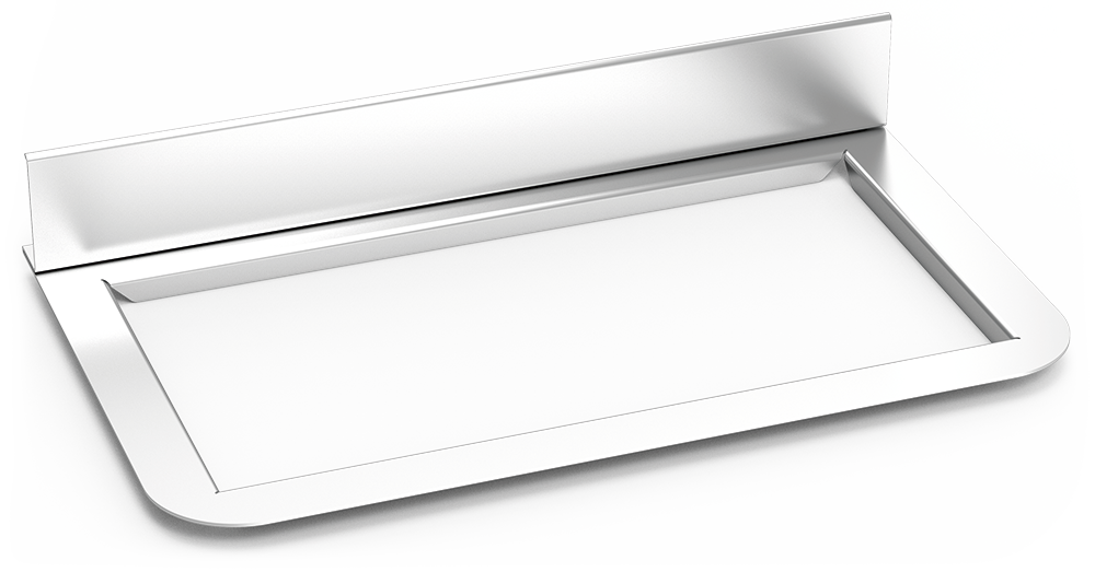 Adaptador de cubetas GN 1/3 y 1/6 para carro de servicio