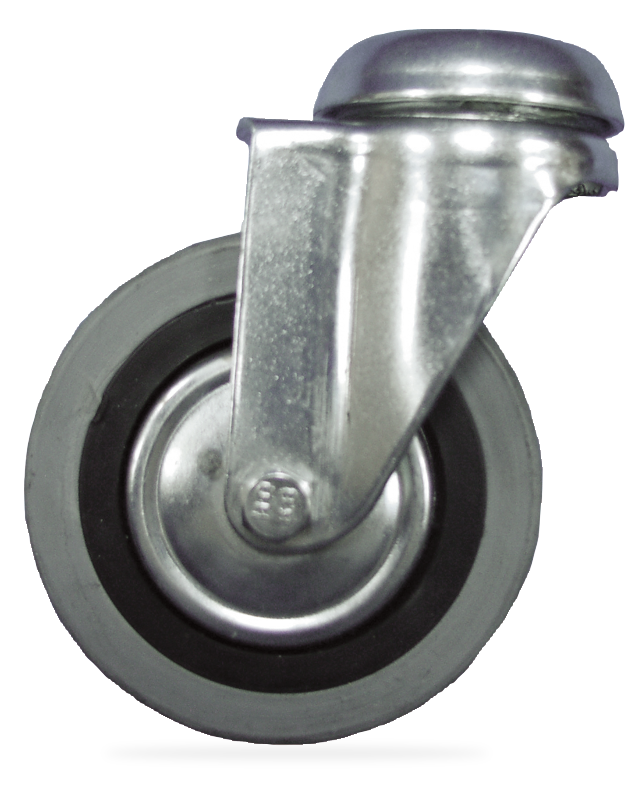 Rueda galvanitzada sense fre