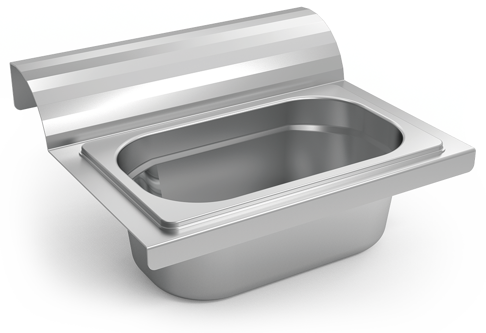 Papelera su turno para mostrador de pescadería