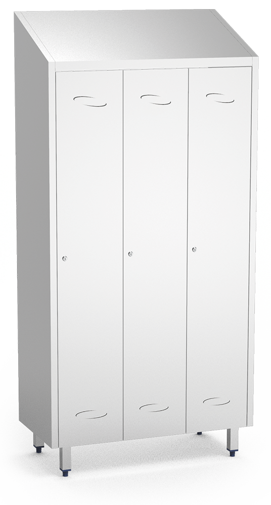 Taquilla gran de *inox 3 portes