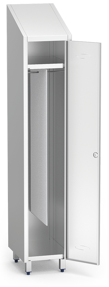 Separador vertical per a taquilla de porta gran en *pvc