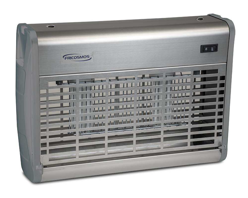 Exterminador d'insectes *inox mitjançant graella elèctrica 100 m² sèrie UK-100 LED (substitueix al 485846)