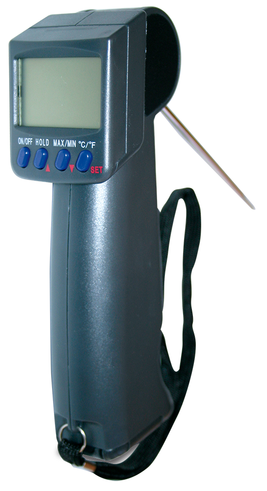 Termòmetre pistola amb sonda