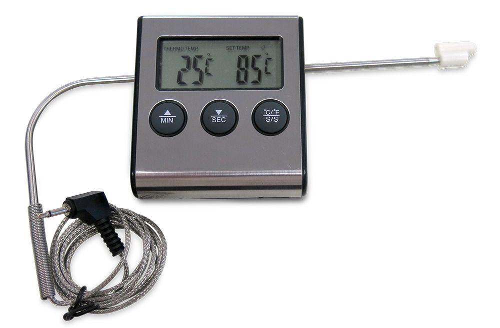 Termómetro digital para horno