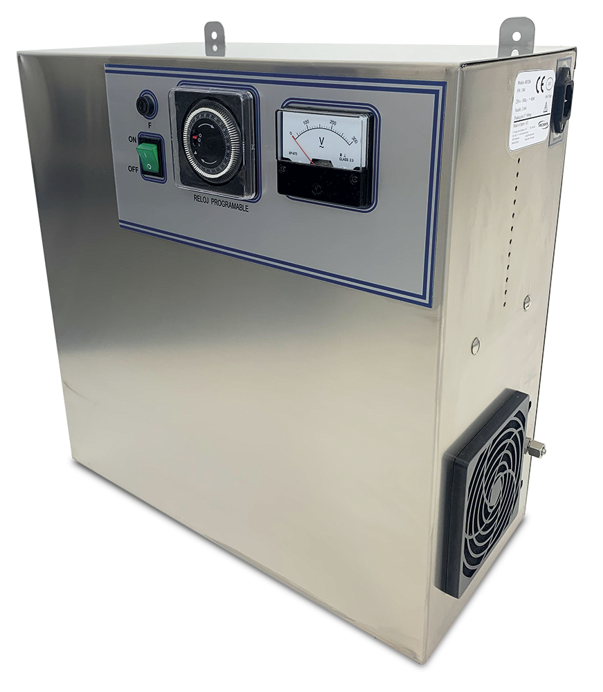 Generador d'ozó injectat per a cambres frigorífiques 500-1000 mg/h