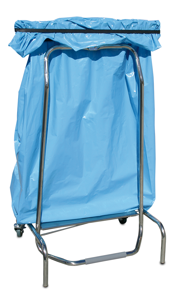 Contenedor porta-bolsas sistema "tijera", apertura a pedal