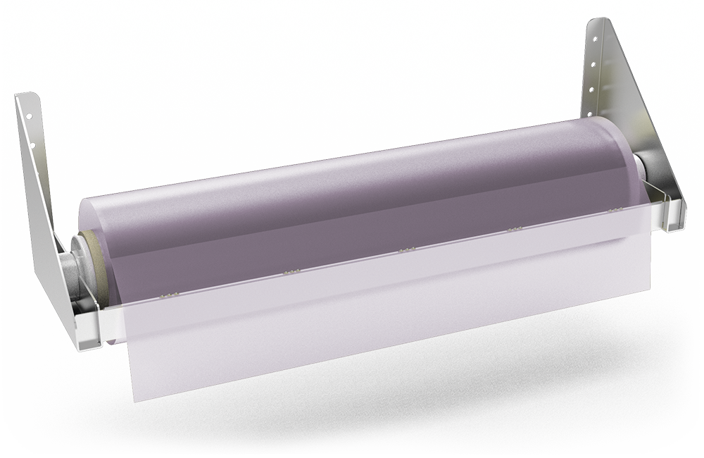 Kit porta-rotlles insonoritzat per a paper o film