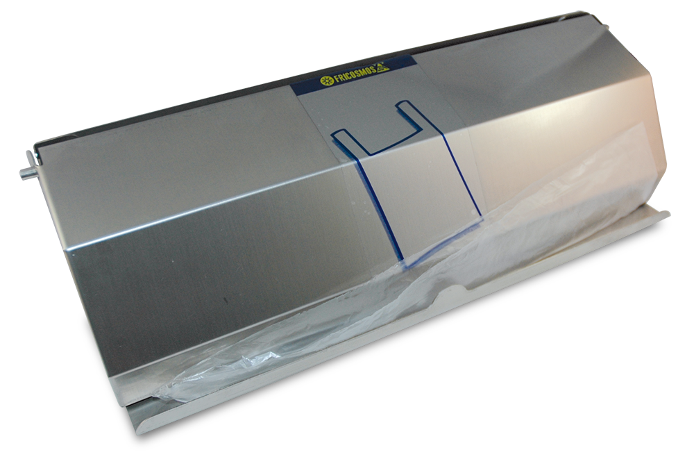 Dispensador inox de bolsas en rollo