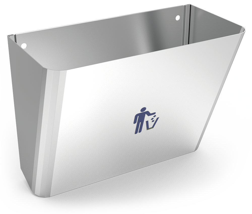 Dispensador de bolsas de papel reciclado / Papelera