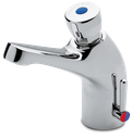 Dispensador de papel mecha acoplado a columna