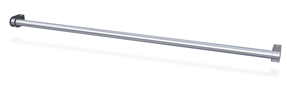 Barra de suport *inox mural horitzontal passamans