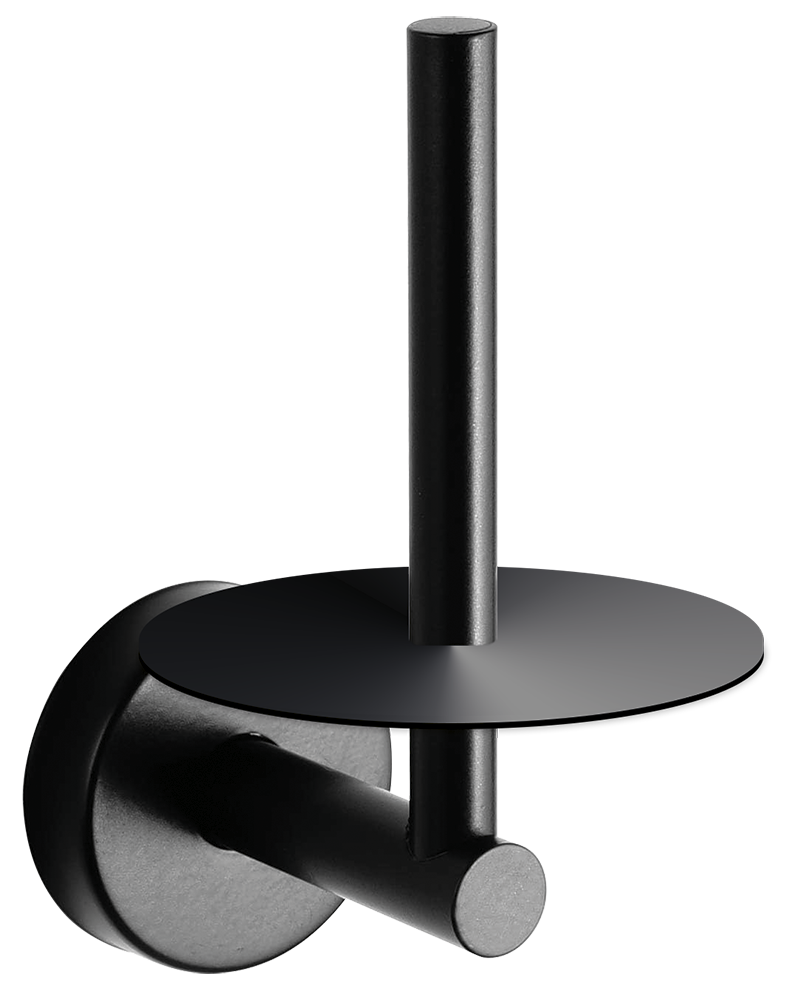 Suport per a rotllo paper *wc de recanvi sèrie *black