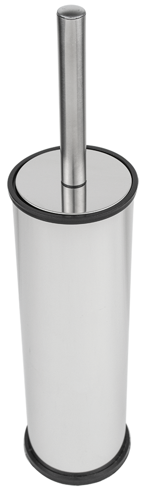 Set de cepillo y soporte inox para baño