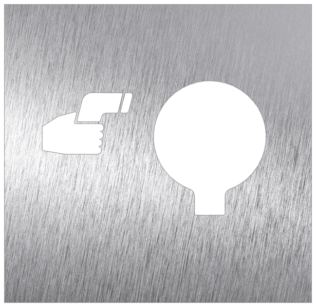 Pictograma *inox *Covid - Termòmetre