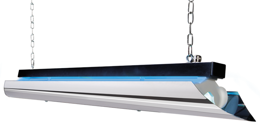 Llum UV per a desinfecció d'aire de floridura, bacteris i virus