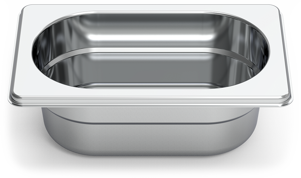 Cubeta gastronorm inox 1/9 (176x108 mm)