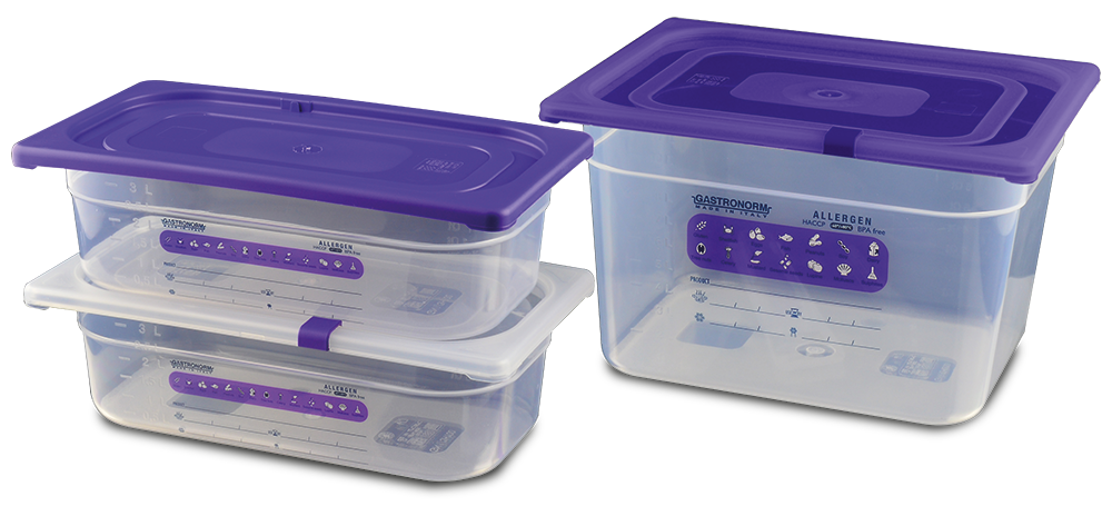 Cubetas GN para identificación de alérgenos