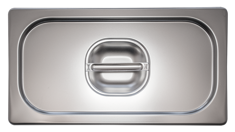Tapa inox para cubeta Gastronorm 1/3