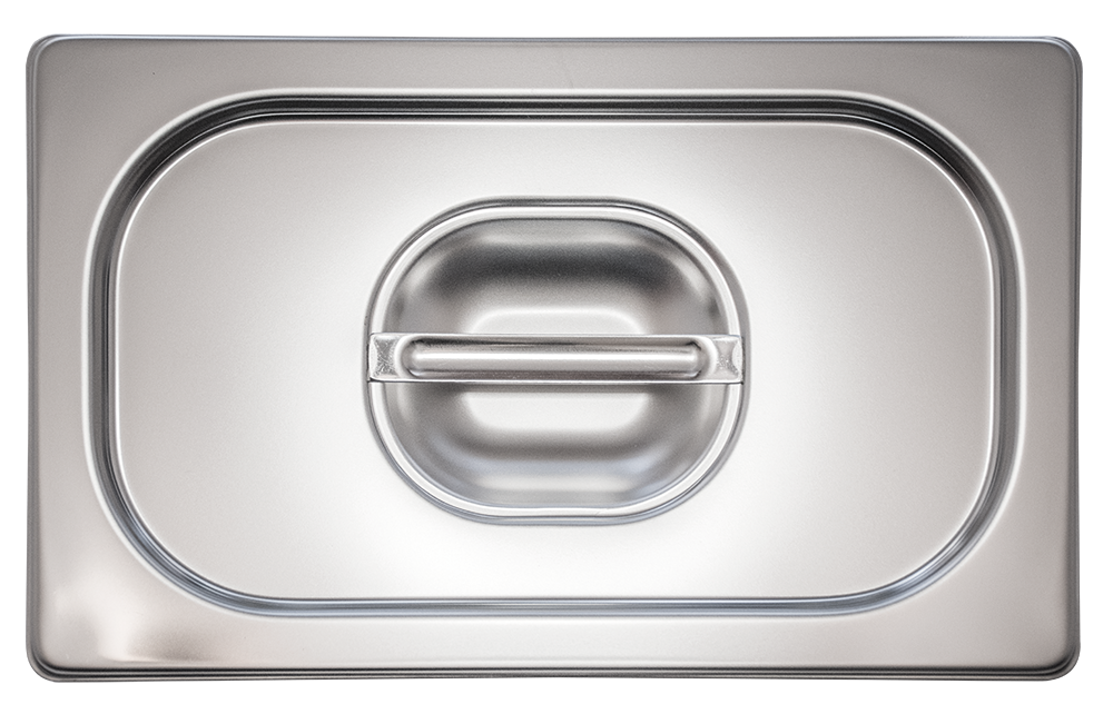 Tapa inox para cubeta Gastronorm 1/4
