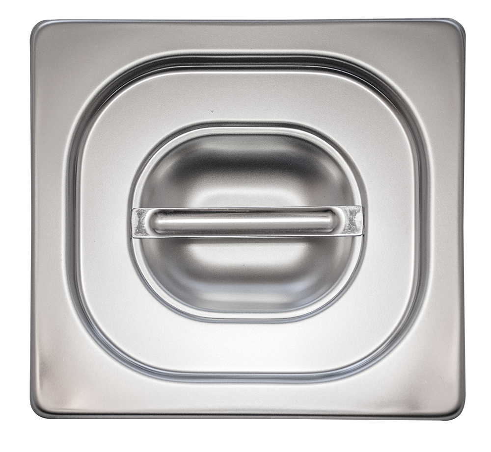 Tapa *inox per a cubeta *Gastronorm 1/6