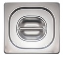 Tapa *inox per a cubeta *Gastronorm 1/6