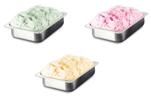 Cubeta inox para helado