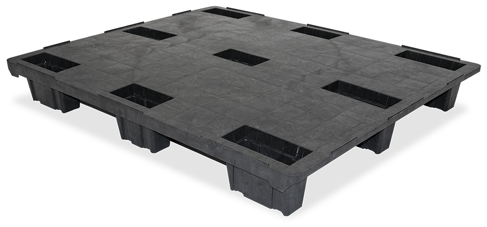 Palet americano de plástico 1200x1000 mm