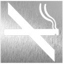 Pictograma inox - Prohibido fumar