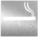 Pictograma inox - Permitido fumar