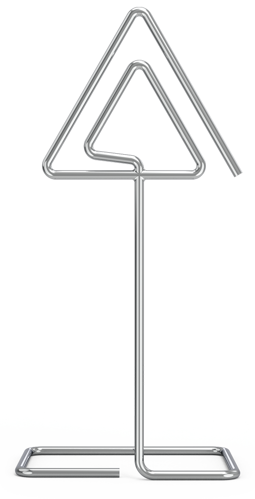 Portaprecios en varilla inox