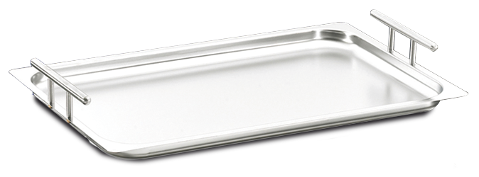 Safata inoxidable amb ansa