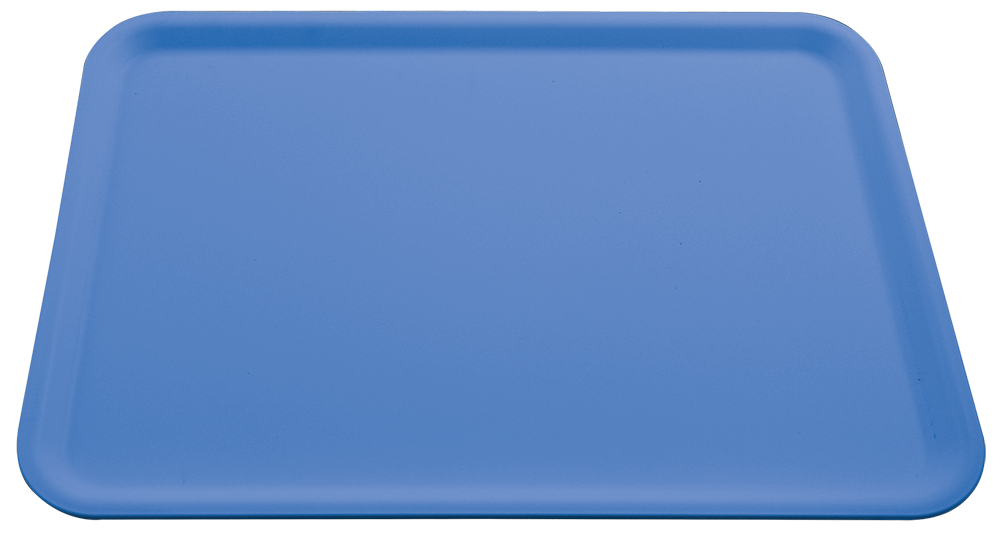 Safata *euronorm autoservei en polipropilè blau