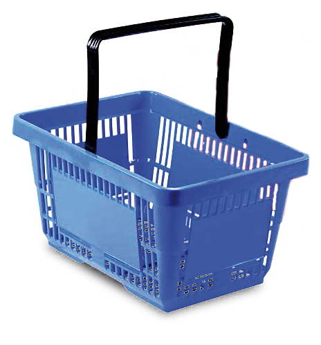 Cesta de supermercado sencilla