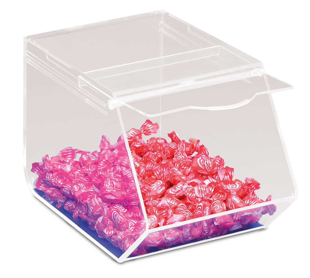 *Gaveta expositora de plàstic transparent