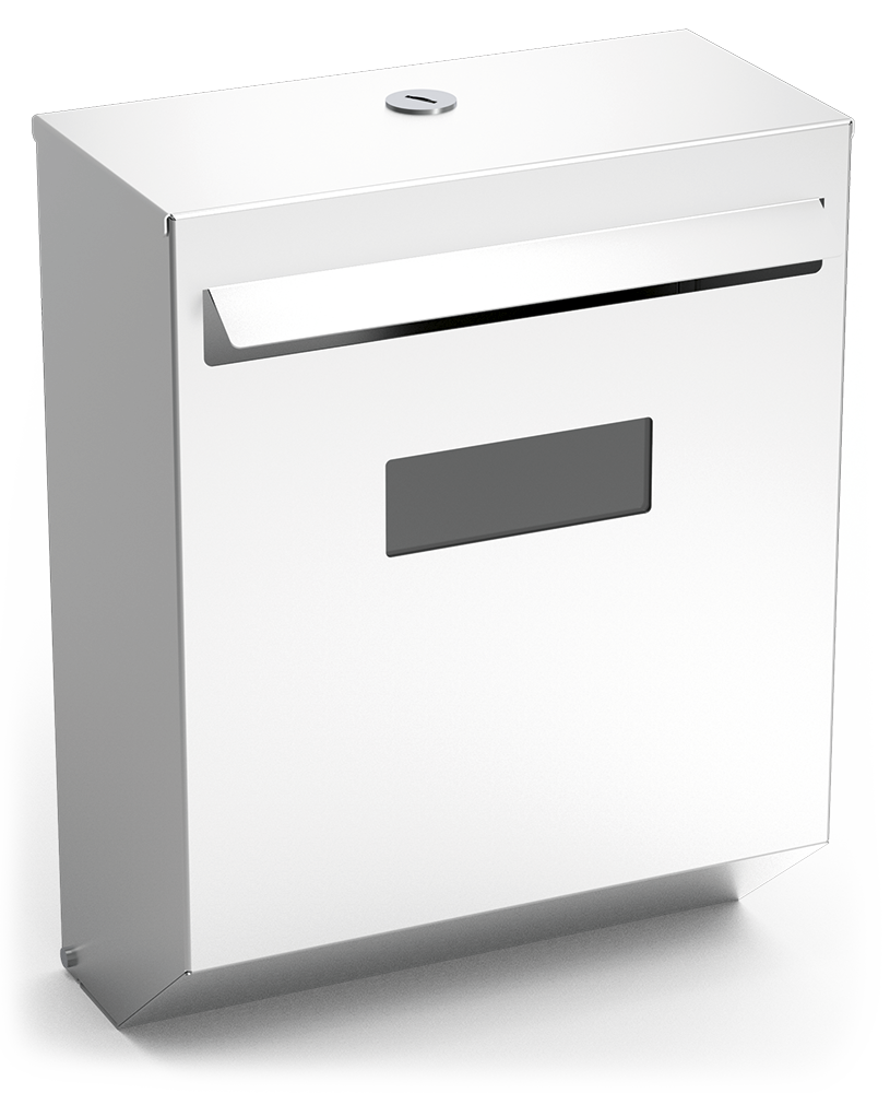 Bústia d'acer inoxidable obertura superior