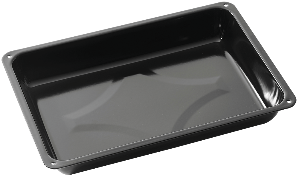 Safata rectangular en acer esmaltat