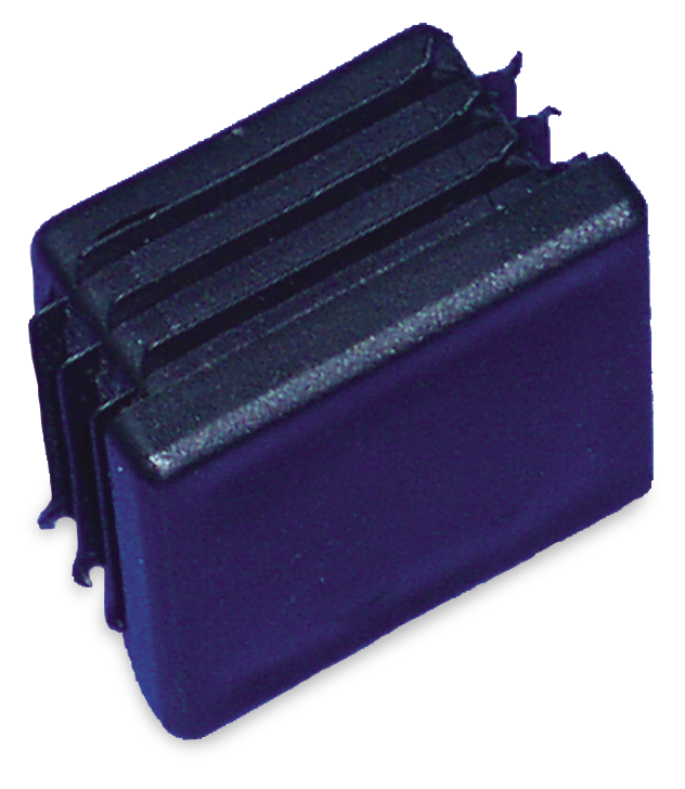 Taco de plástico rectangular para tubo