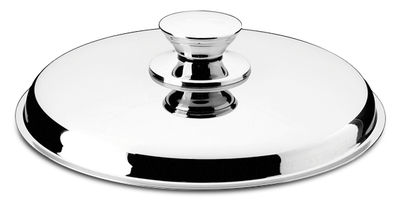 Tapa inox para aro de tolva de desbarasado