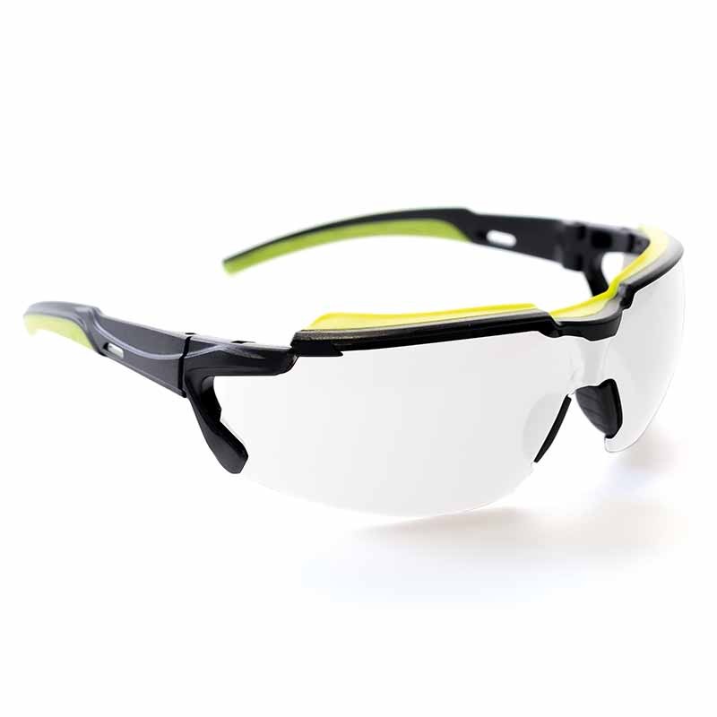 POMPEIA, Gafas Sport black-green Clear lenses