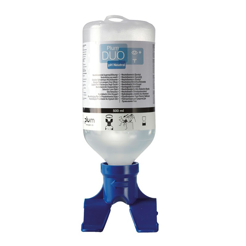 Botella 500ml Plum-duo, Ph Neutro para Lavado de Ojos