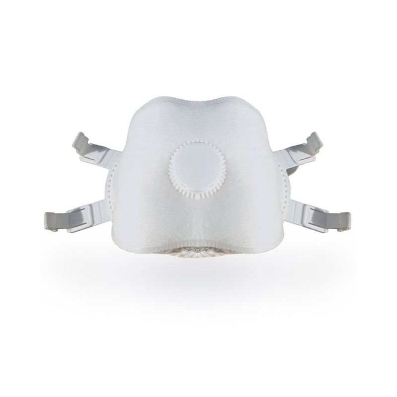 FFP3 R D, mascarilla reutilizable con válvula y sello facial