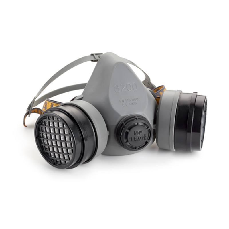 NEW EUROMASK con filtros P3, clase 1 (incluye filtros)