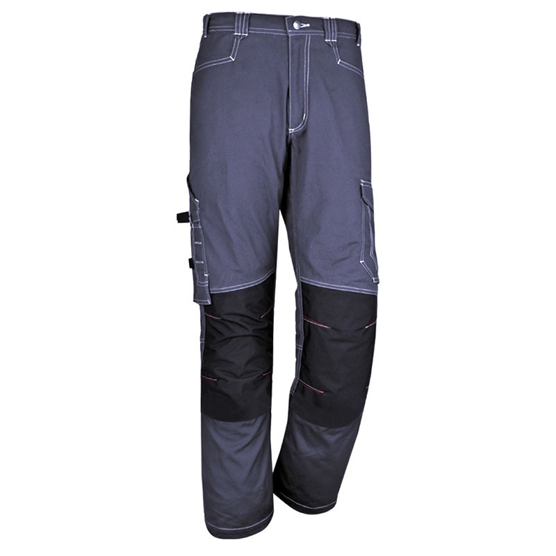 Lemos, Pantalon Algodón 100% Rodilleras Cordura