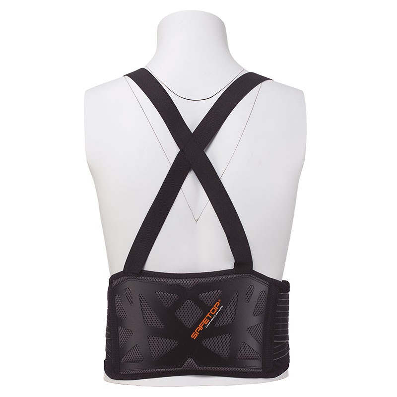 Faja Comfort Plus, Lumbar Elástica Doble, Tirantes, Velcro