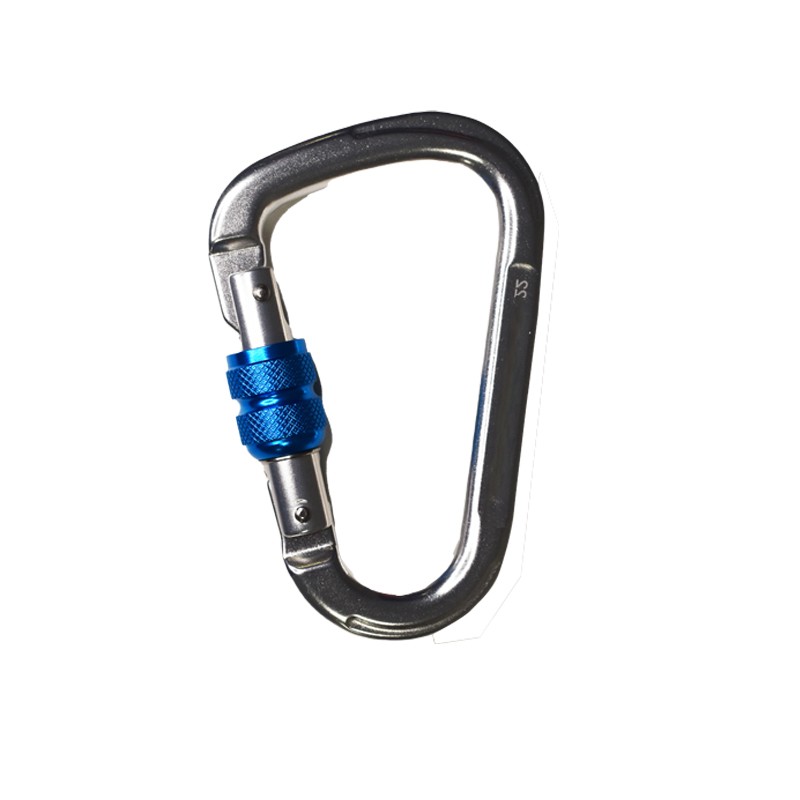 Mosquetón Cierre Tornillo, Aluminio