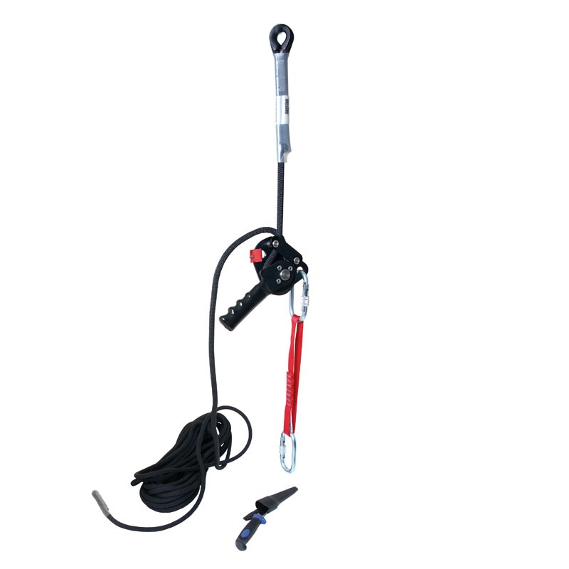 SISTEMA de DESCENSO, con cuerda 11 mm de 40 m