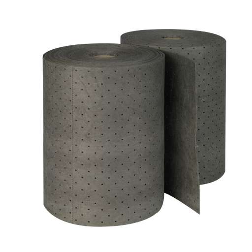 [URL120U] ROLLO ABSORBENTE UNIVERSAL, DOBLE ESPESOR, CON 2 CAPAS DE REFUERZO, 41CM X 46M.