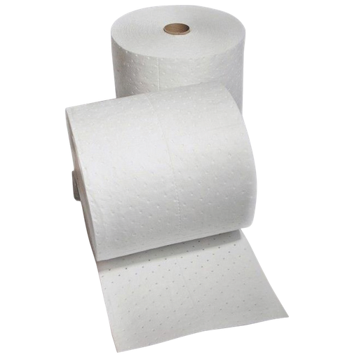 [HRL240P] 2 Rollos Absorbentes De Doble Espesor Para Hidrocarburos Sin Capas De Refuerzo, De 41Cm X 46M.
