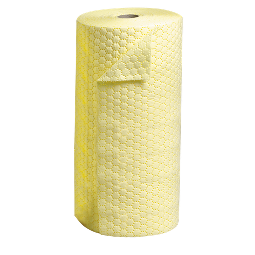 [CRL2441P] Rollo Absorbente De Productos Químicos De Simple Espesor Sin Capas De Refuerzo, De 80Cm X 60M.